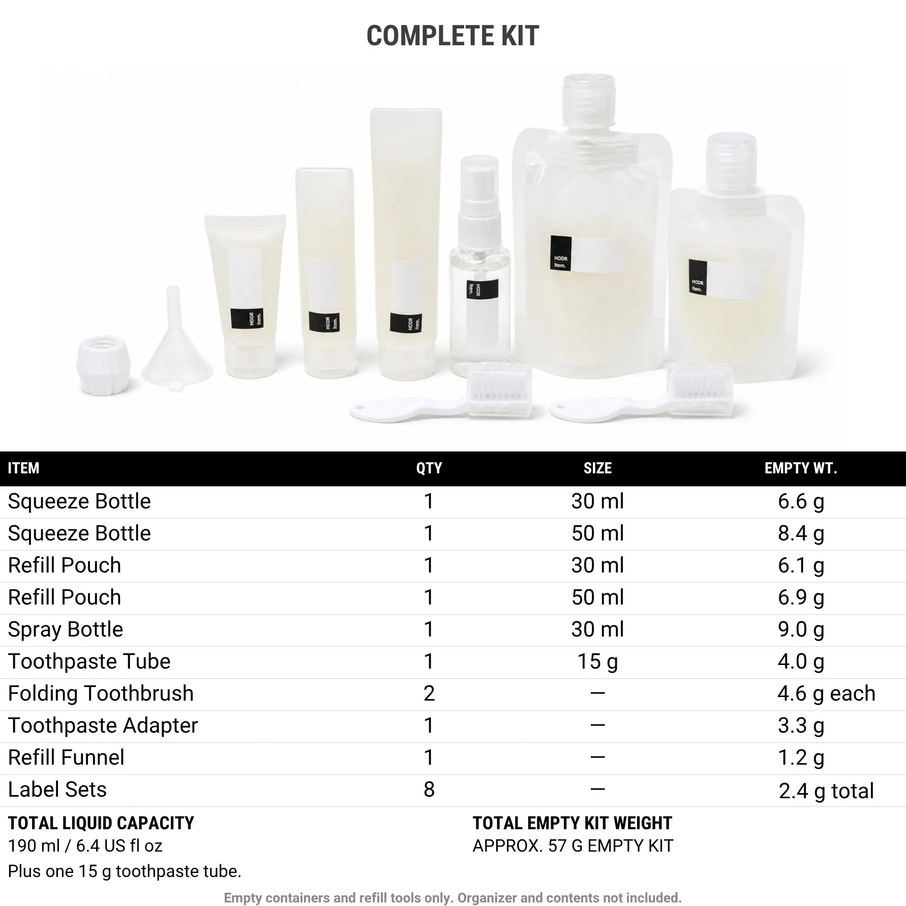 Ultralight Toiletry Organizer 35g UHMWPE Gridstop HODRGEAR 7 Ultralight Toiletry Organizer 35g UHMWPE Gridstop HODRGEAR - view 7