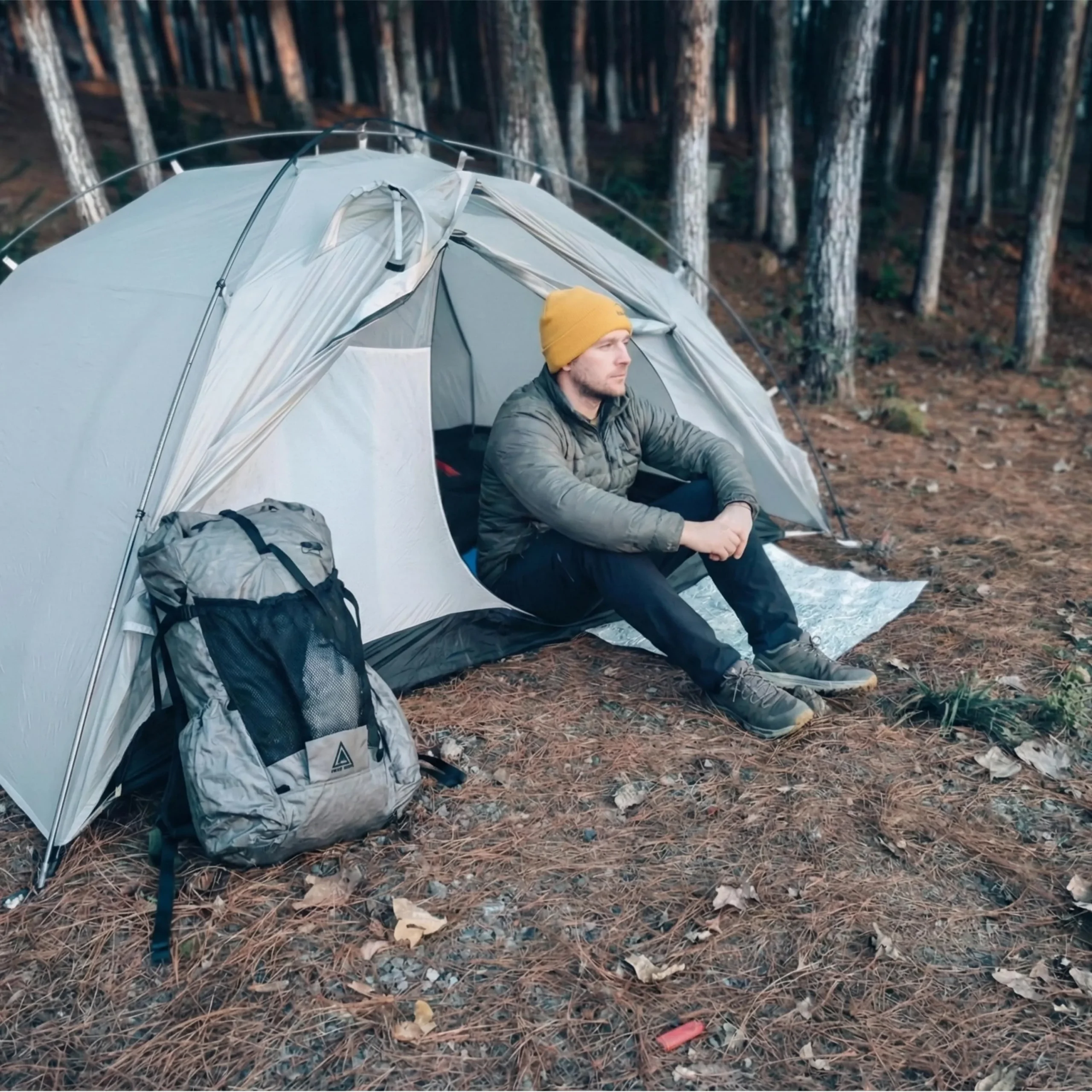 Ultralight Tent Vestibule Mat 35g Waterproof Ground Sheet 90x60cm 6 Ultralight Tent Vestibule Mat 35g Waterproof Ground Sheet 90x60cm - view 6
