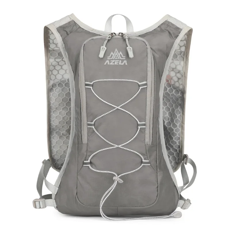 Reflective Sports Vest Backpack in Lightweight Nylon, Unisex 7 Reflective Sports Vest Backpack in Lightweight Nylon, Unisex - view 7