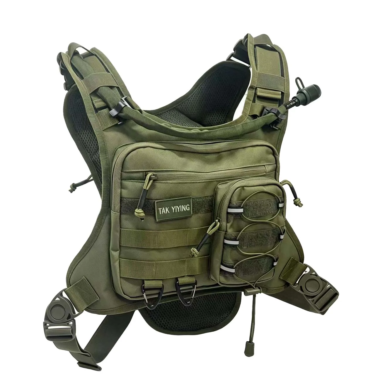 Chest Bag Hydration Vest 11 Inch with 2L Bladder Pocket 11 Chest Bag Hydration Vest 11 Inch with 2L Bladder Pocket - view 11