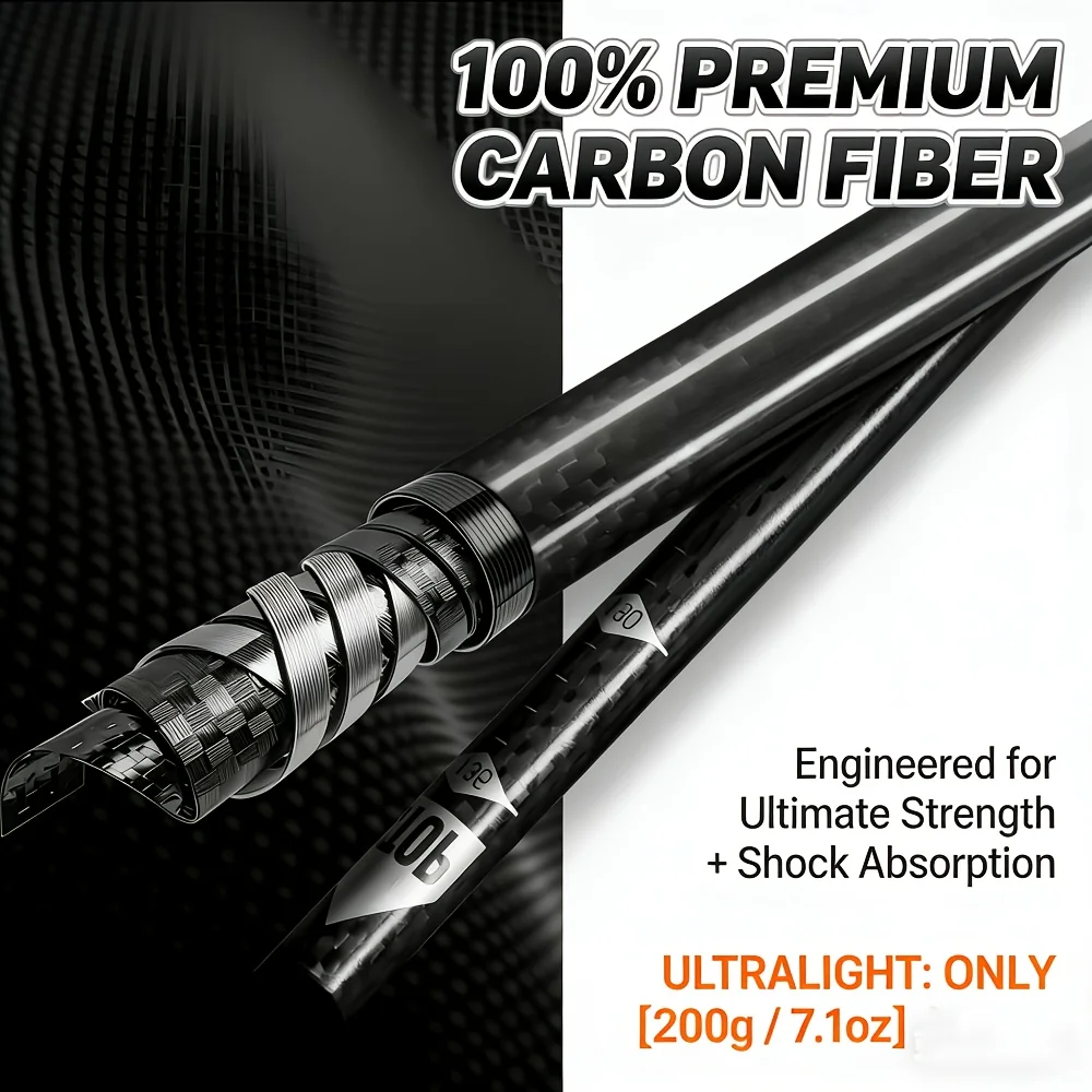 Lightweight Carbon Hiking Poles 2 Pack Quick Lock and Baskets 3 Lightweight Carbon Hiking Poles 2 Pack Quick Lock and Baskets - view 3