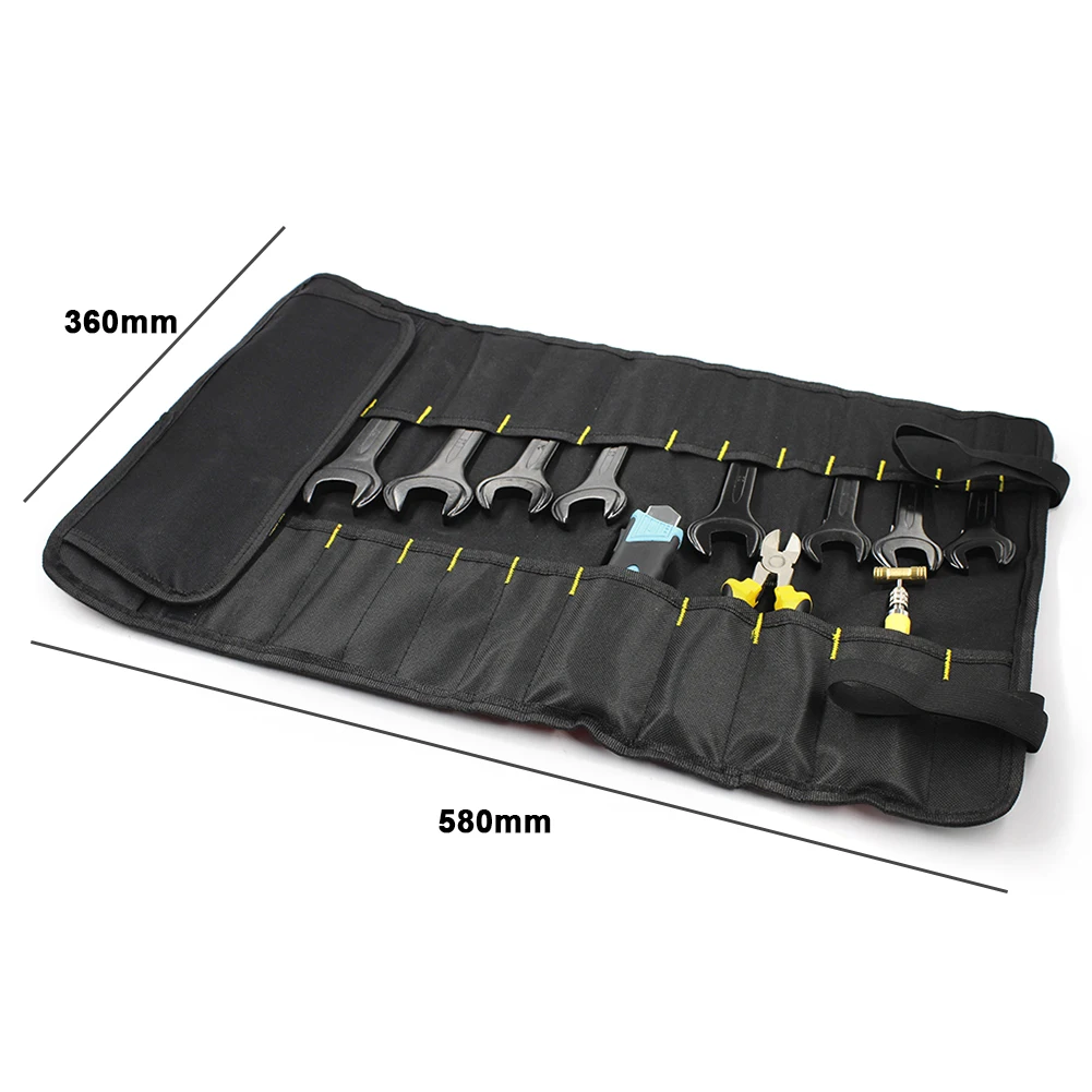 600D Oxford Tool Roll with Carry Handles, Waterproof 6 600D Oxford Tool Roll with Carry Handles, Waterproof - view 6