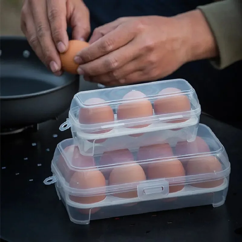 Camping Egg Storage Box Shockproof Portable Holder, 4 or 8 Grids 3 Camping Egg Storage Box Shockproof Portable Holder, 4 or 8 Grids - view 3