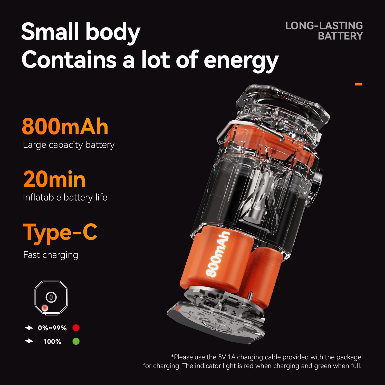 Electric Camping Air Pump with 3 Mode Lighting for Mattresses 5 Electric Camping Air Pump with 3 Mode Lighting for Mattresses - view 5