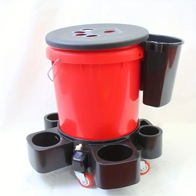 Detailing Bucket Organizer for Brushes, Clip-On Hanging Caddy 3 Detailing Bucket Organizer for Brushes, Clip-On Hanging Caddy - view 3