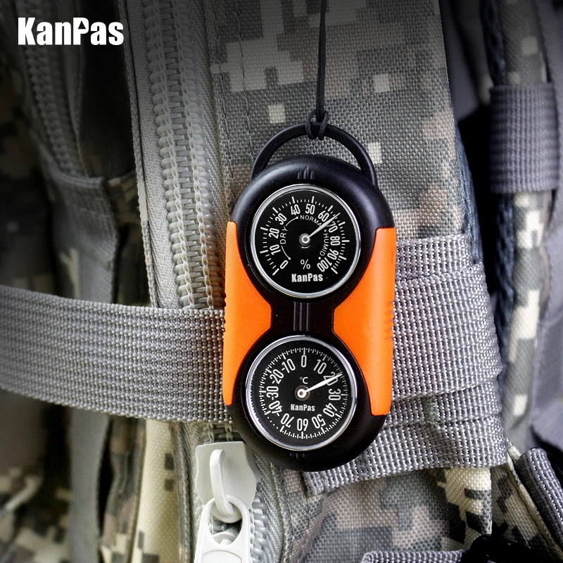 Thermometer Compass Kit with Hygrometer Zinc Metal Housing KANPAS 3 Thermometer Compass Kit with Hygrometer Zinc Metal Housing KANPAS - view 3