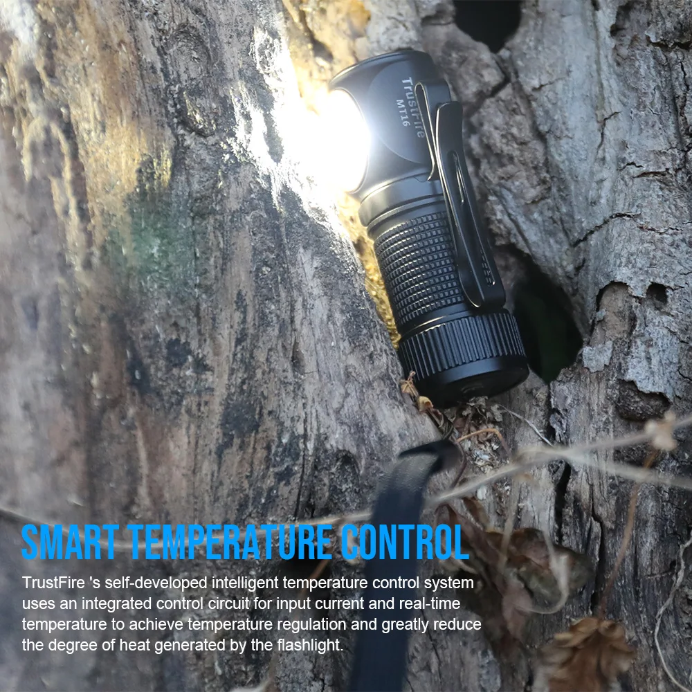 Compact Metal Headlamp Flashlight 1050 Lumen - TrustFire MT16 6 Compact Metal Headlamp Flashlight 1050 Lumen - TrustFire MT16 - view 6