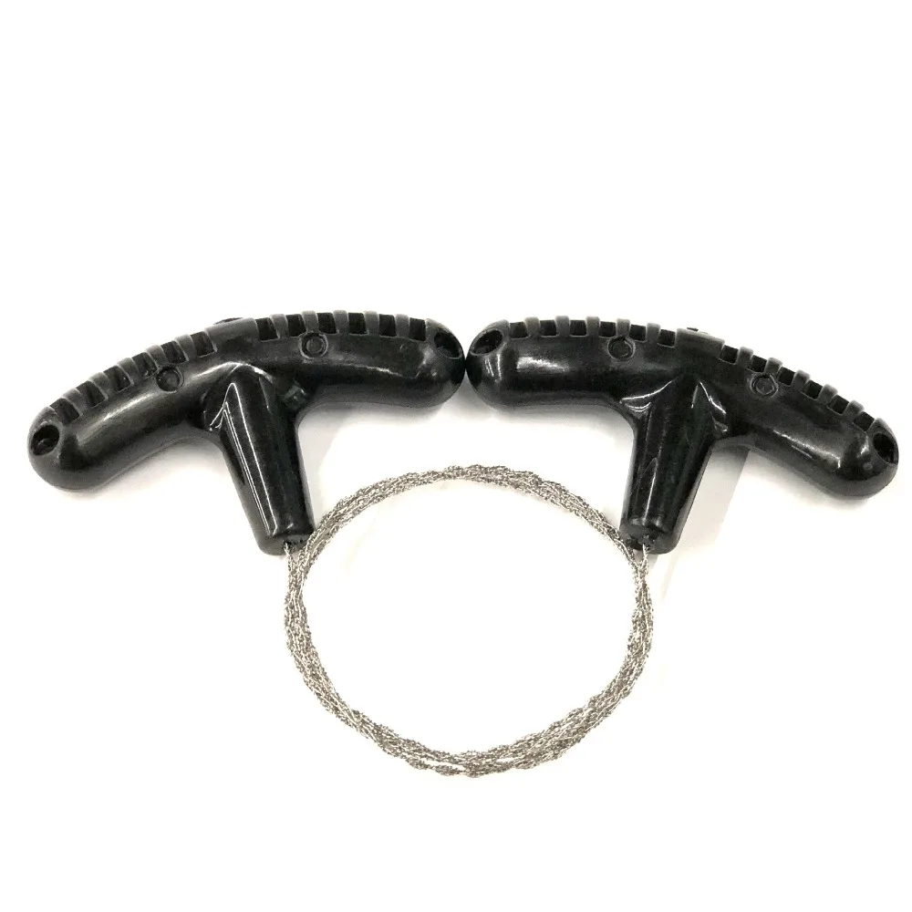 Pocket Chain Saw Manual Steel Rope Saw with Rubber Hand Grips 4 Pocket Chain Saw Manual Steel Rope Saw with Rubber Hand Grips - view 4