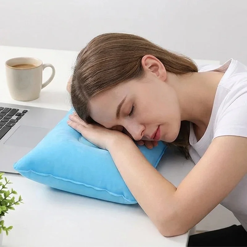 Inflatable Air Pillow Set of 2 Ultralight Travel and Camp Pillows 5 Inflatable Air Pillow Set of 2 Ultralight Travel and Camp Pillows - view 5