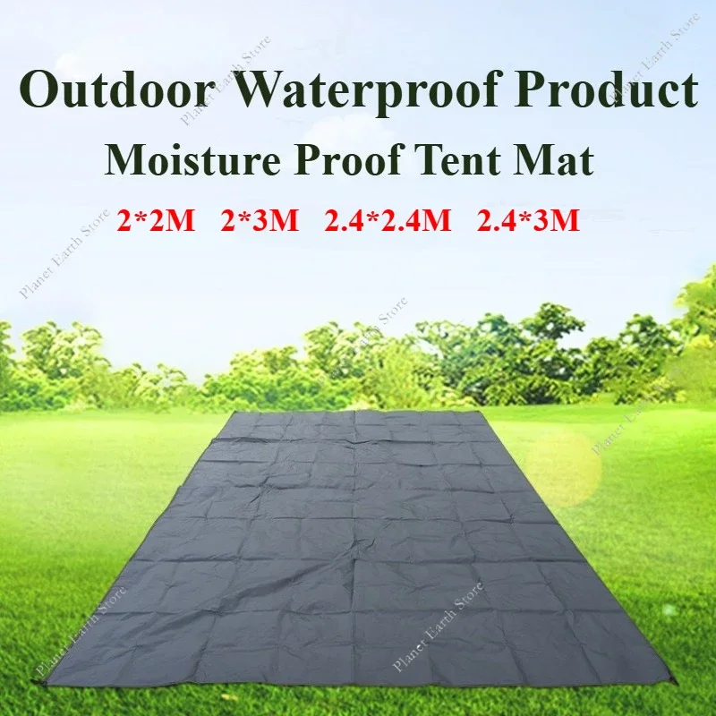 Oversize Camping Ground Mat with L Nails Waterproof Picnic Sheet 2 Oversize Camping Ground Mat with L Nails Waterproof Picnic Sheet - view 2