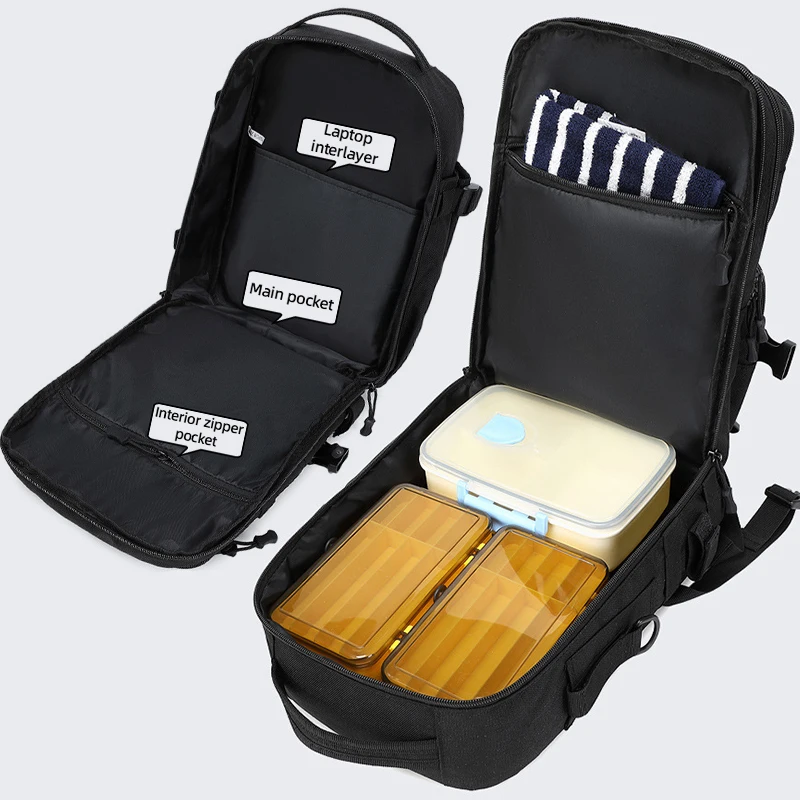 Tactical Assault Pack Molle Oxford Backpack with Breathable Back 5 Tactical Assault Pack Molle Oxford Backpack with Breathable Back - view 5