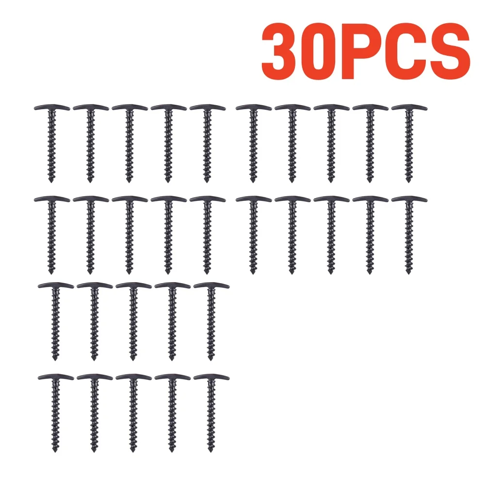 Plastic Screw Tent Pegs Ground Anchor Stakes for Canopy Tents 10 Plastic Screw Tent Pegs Ground Anchor Stakes for Canopy Tents - view 10