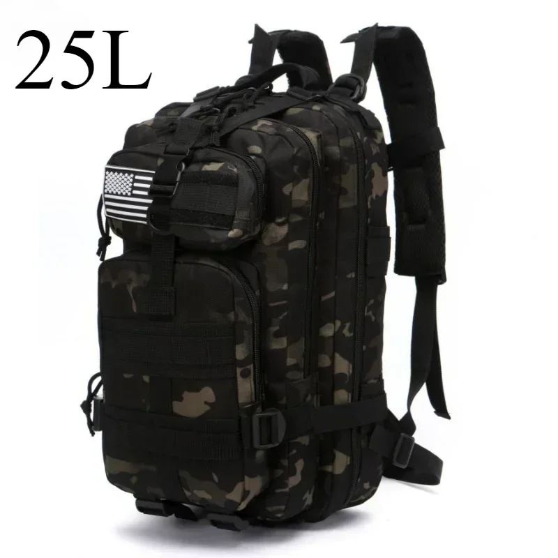 600D Tactical Backpack 25L or 50L MOLLE Bag for Hiking 8 600D Tactical Backpack 25L or 50L MOLLE Bag for Hiking - view 8