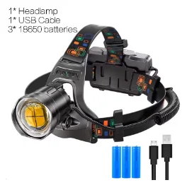 3200 Lumen Headlamp with Telescopic Zoom and Rear Warning Light 7 3200 Lumen Headlamp with Telescopic Zoom and Rear Warning Light - view 7