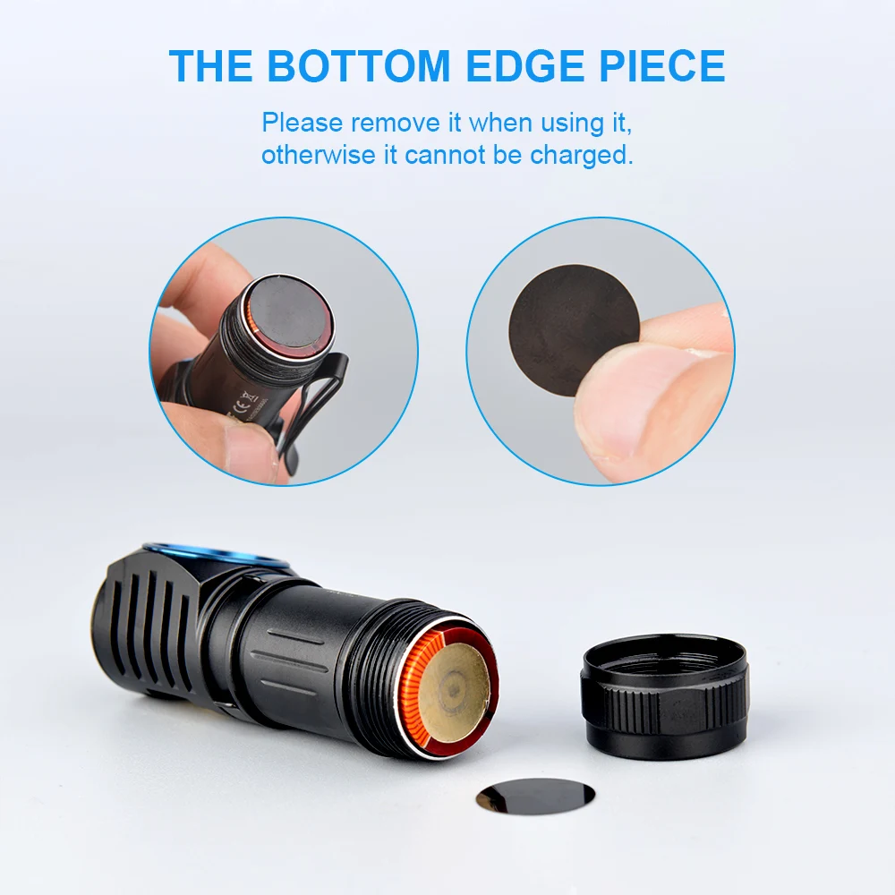 Magnetic Charging EDC Headlamp 1000 Lumen with Clip - TrustFire 2 Magnetic Charging EDC Headlamp 1000 Lumen with Clip - TrustFire - view 2