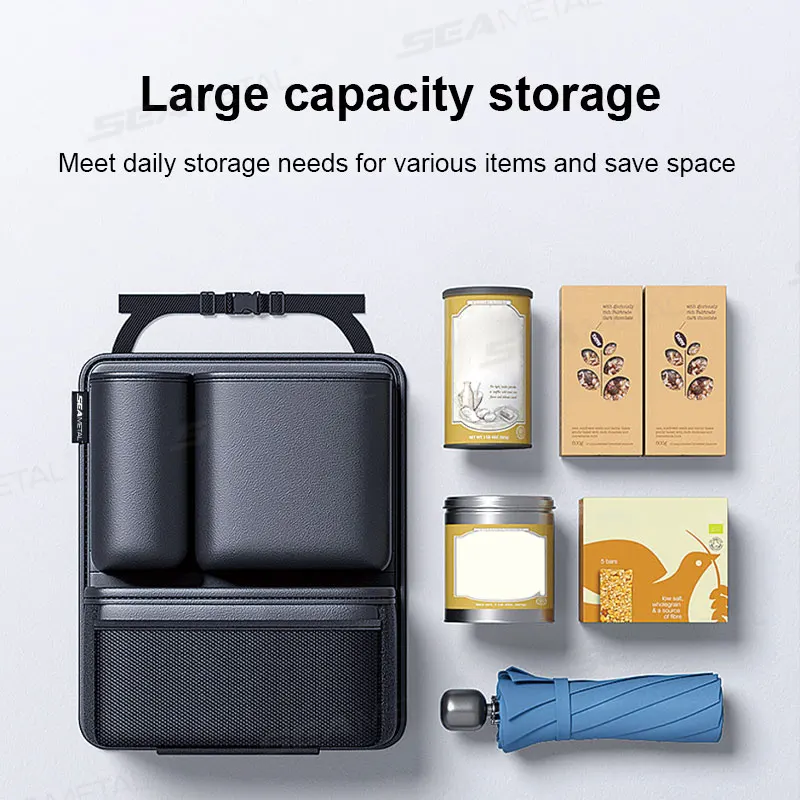 SUV Hanging Trunk Organizer with 4 Pockets for MPV and Truck 5 SUV Hanging Trunk Organizer with 4 Pockets for MPV and Truck - view 5