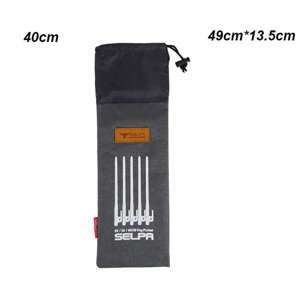 Tent Peg Storage Bag 600D Oxford Pouch in 20 30 and 40cm Sizes 9 Tent Peg Storage Bag 600D Oxford Pouch in 20 30 and 40cm Sizes - view 9