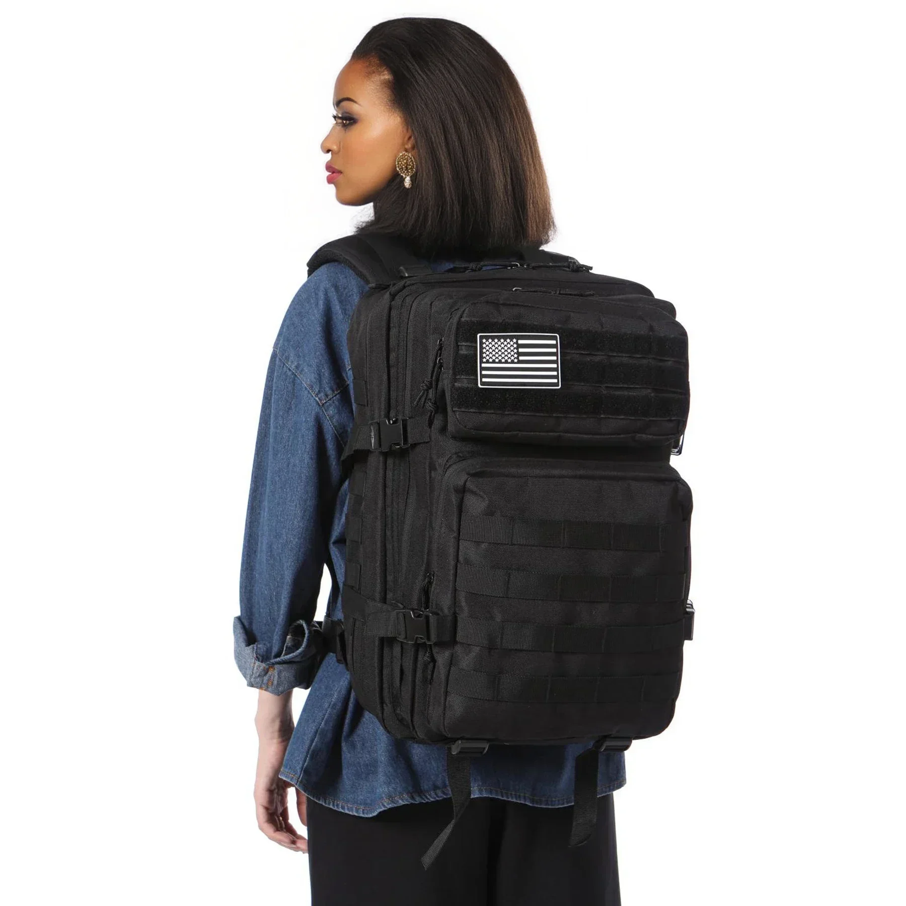 600D Tactical Backpack 25L or 50L MOLLE Bag for Hiking 6 600D Tactical Backpack 25L or 50L MOLLE Bag for Hiking - view 6