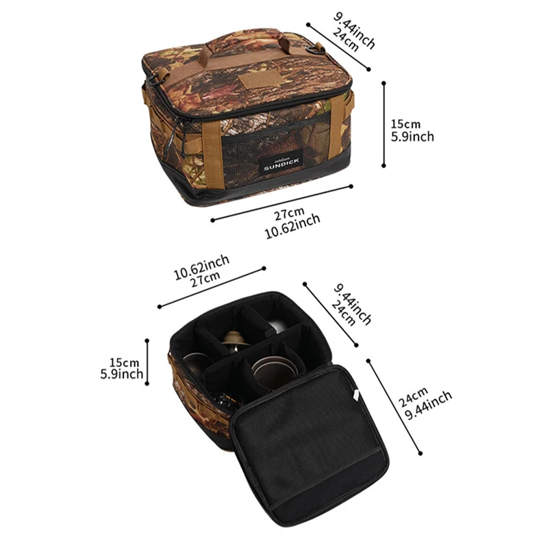Fishing Gear Storage Bag 900D Oxford for Tools and Sundries 6 Fishing Gear Storage Bag 900D Oxford for Tools and Sundries - view 6