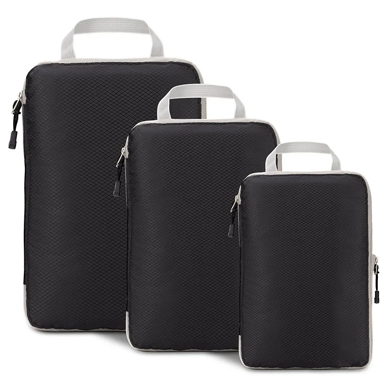 Compressible Foldable Packing Cubes with Handle, S, M, L 12 Compressible Foldable Packing Cubes with Handle, S, M, L - view 12