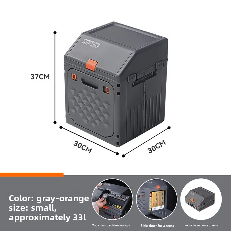 Foldable Camping Storage Box with Bevel Design, 33L or 66L 8 Foldable Camping Storage Box with Bevel Design, 33L or 66L - view 8