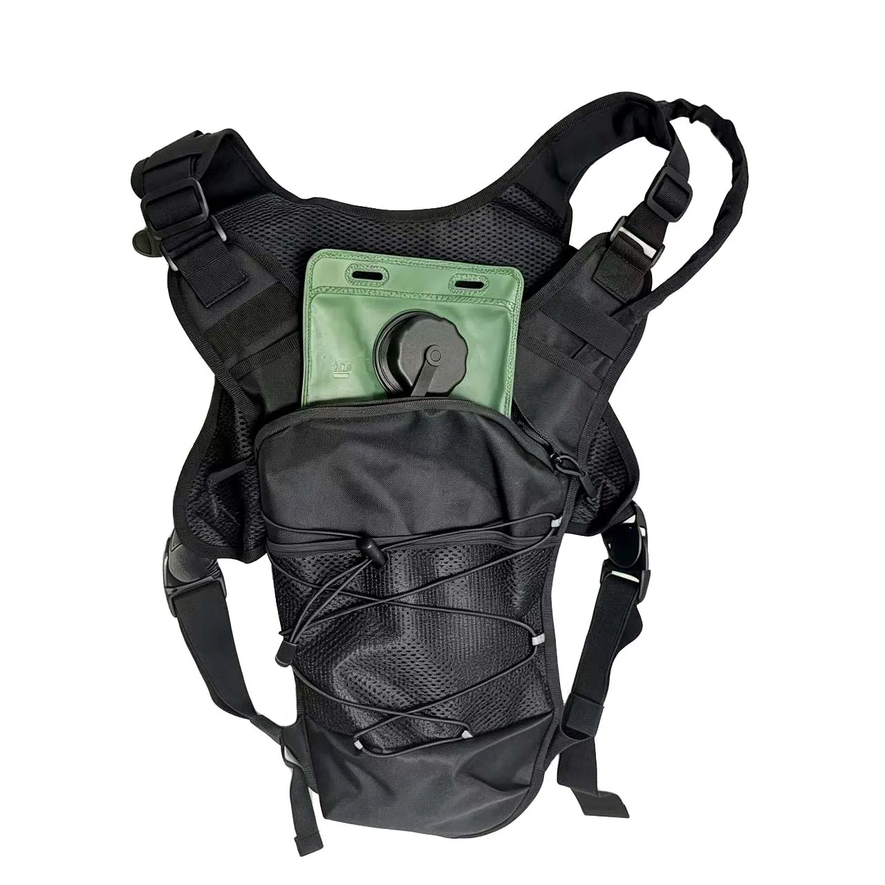 Chest Bag Hydration Vest 11 Inch with 2L Bladder Pocket 5 Chest Bag Hydration Vest 11 Inch with 2L Bladder Pocket - view 5