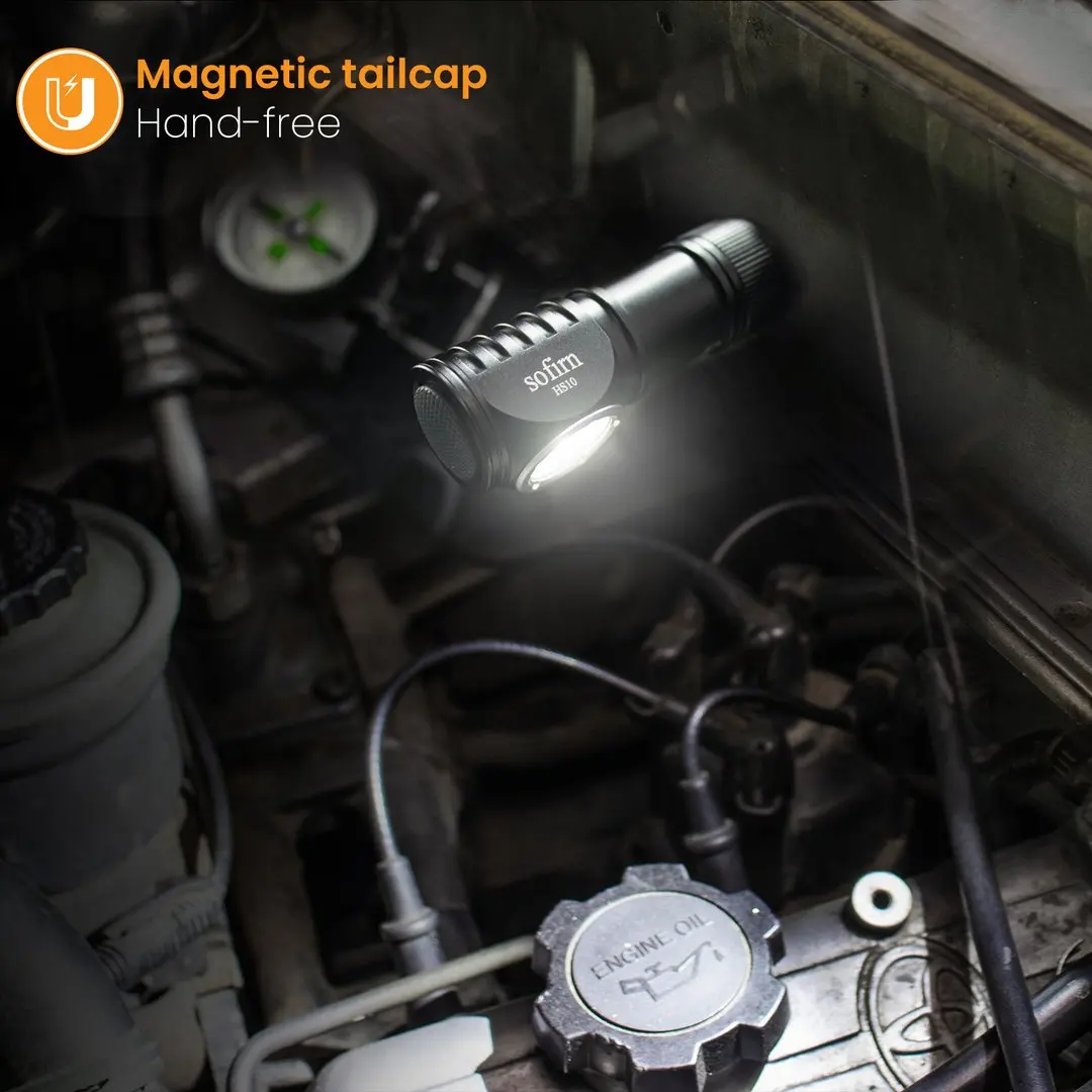 Mini Rechargeable Headlamp 1100lm 16340 USB-C with Magnet Sofirn 4 Mini Rechargeable Headlamp 1100lm 16340 USB-C with Magnet Sofirn - view 4