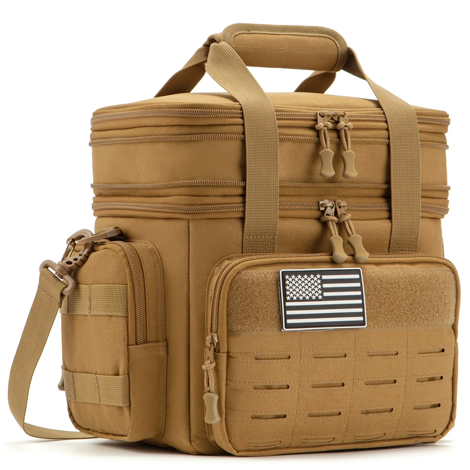 Tactical Lunch Box 18L Expandable Leakproof Insulated Cooler Bag 7 Tactical Lunch Box 18L Expandable Leakproof Insulated Cooler Bag - view 7