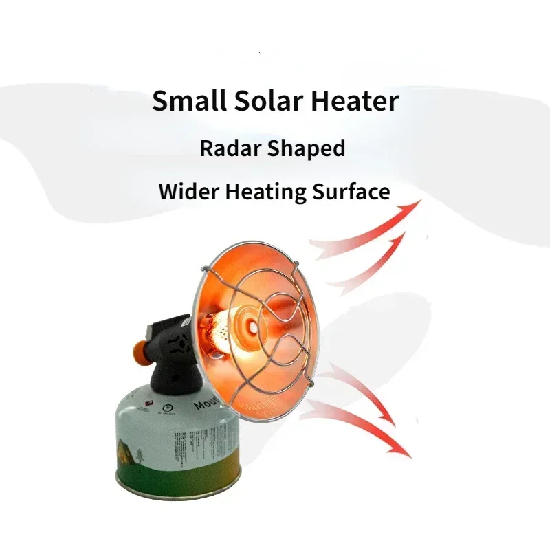 Portable Butane Heater Mini Stainless Steel with Ignition 5 Portable Butane Heater Mini Stainless Steel with Ignition - view 5