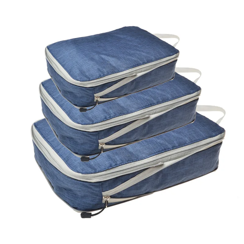 Compressible Foldable Packing Cubes with Handle, S, M, L 14 Compressible Foldable Packing Cubes with Handle, S, M, L - view 14