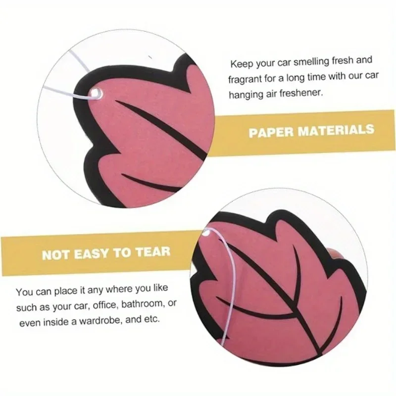 Hanging Leaf Air Fresheners Scented Paper Bulk Packs to 900 5 Hanging Leaf Air Fresheners Scented Paper Bulk Packs to 900 - view 5