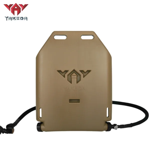Hydration vest water bottle with 1.75L capacity in army green with vest fitting