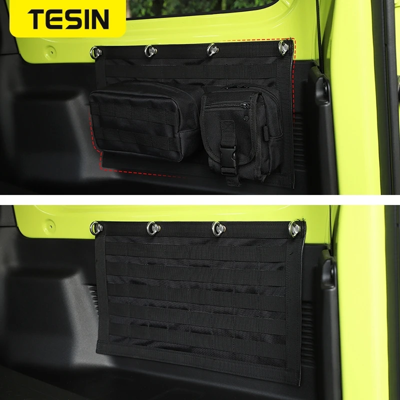 Tailgate Pocket Organizer for Suzuki Jimny JB64 JB74 TESIN 6 Tailgate Pocket Organizer for Suzuki Jimny JB64 JB74 TESIN - view 6