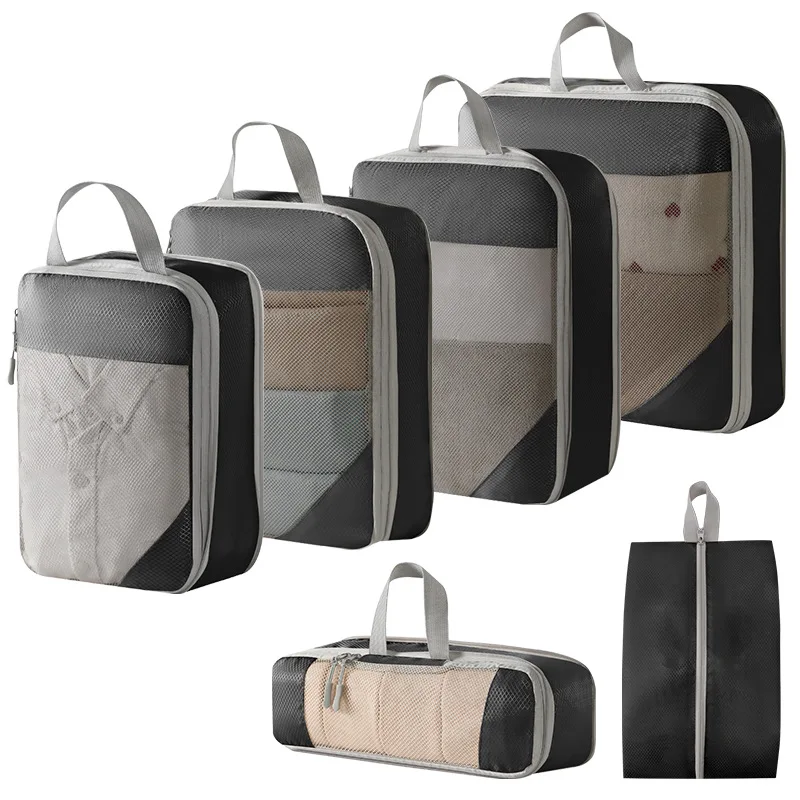 Lightweight Suitcase Packing Cubes, Expandable 3 to 8 Piece Sets 11 Lightweight Suitcase Packing Cubes, Expandable 3 to 8 Piece Sets - view 11