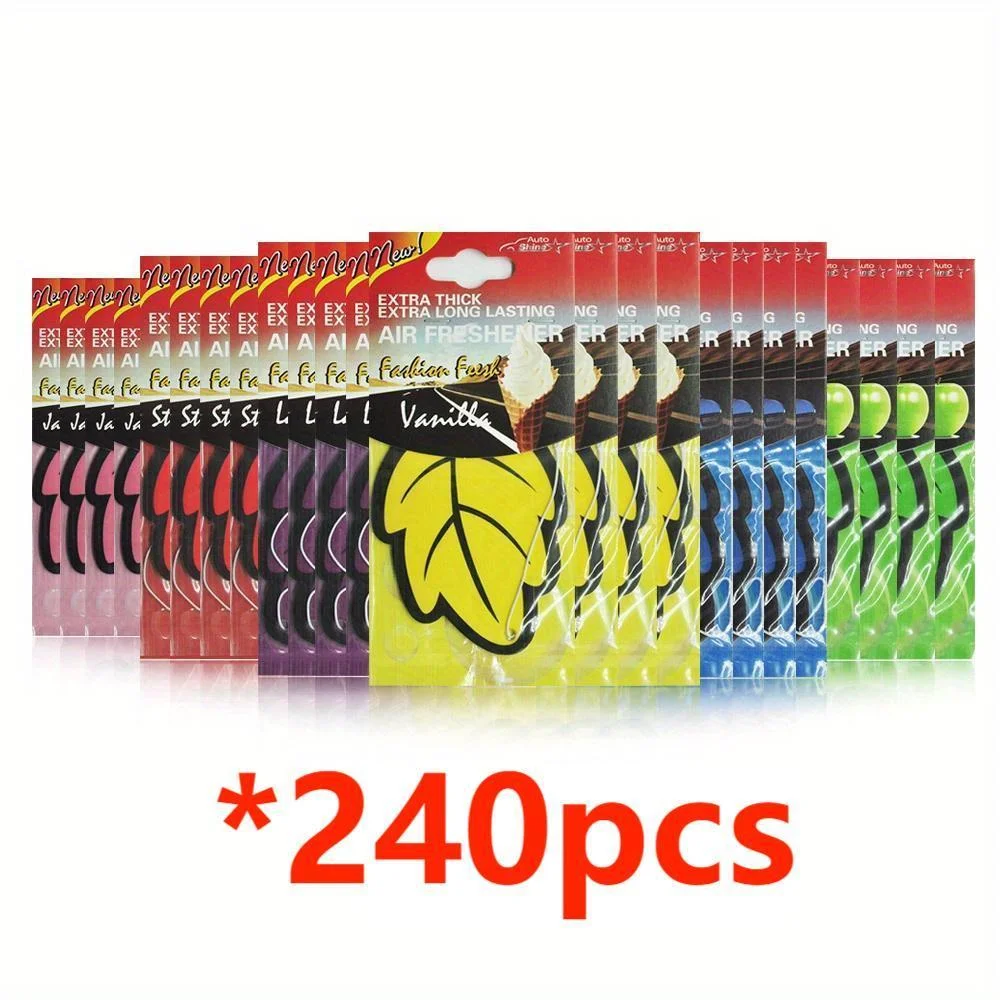 Hanging Leaf Air Fresheners Scented Paper Bulk Packs to 900 10 Hanging Leaf Air Fresheners Scented Paper Bulk Packs to 900 - view 10