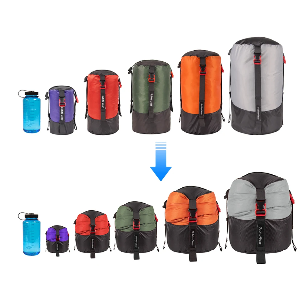Sleeping Bag Compression Sack, Ultralight Stuff Bag 1 to 25 L 5 Sleeping Bag Compression Sack, Ultralight Stuff Bag 1 to 25 L - view 5