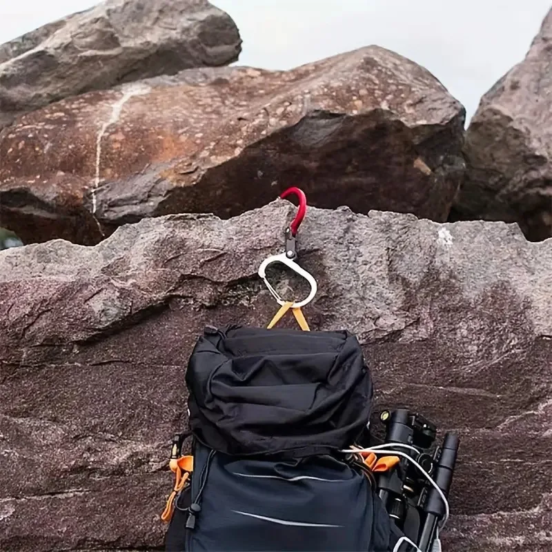 Rotating Gear Clip Hook 360 Degree Hybrid Carabiner in Iron 6 Rotating Gear Clip Hook 360 Degree Hybrid Carabiner in Iron - view 6