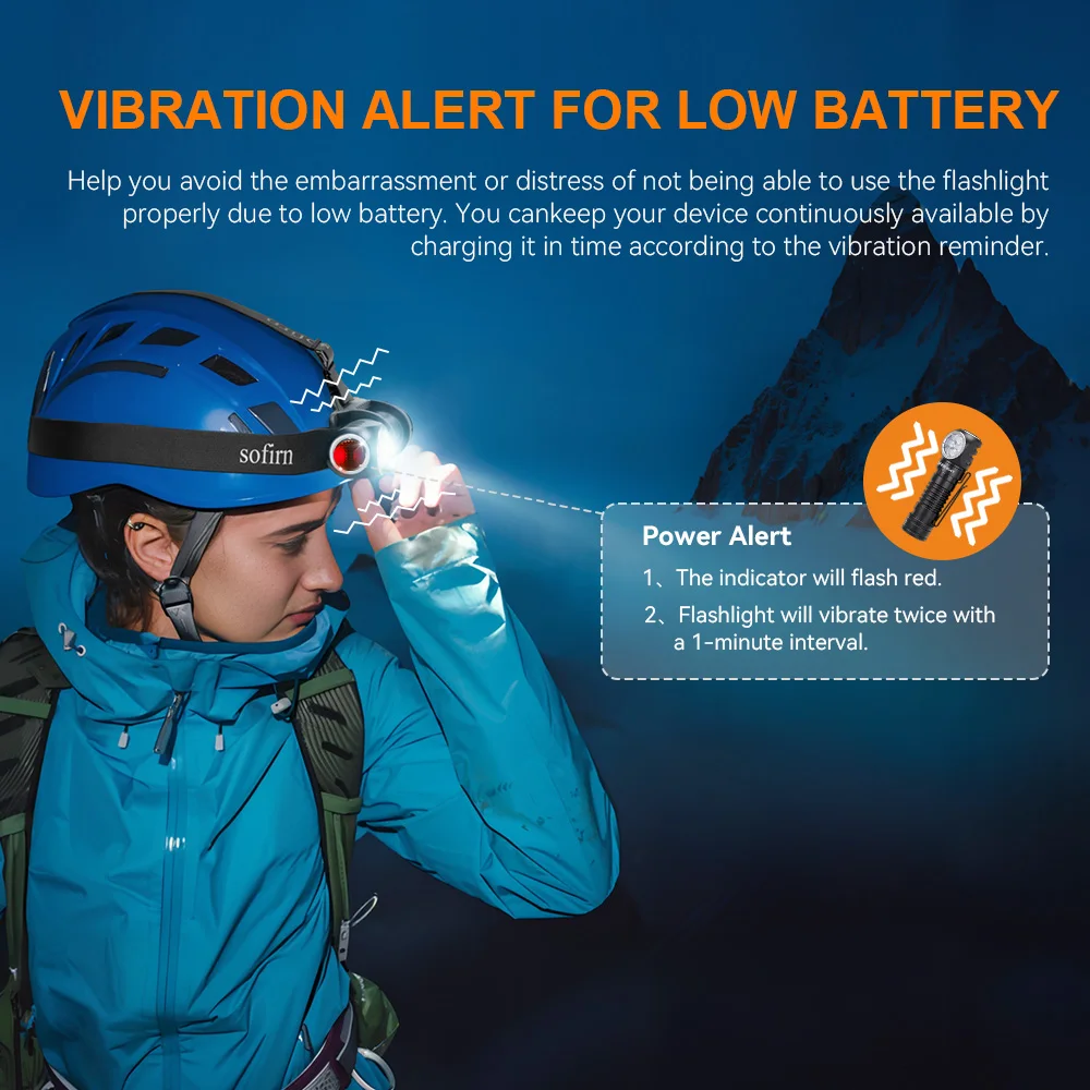 4000 Lumen Headlamp USB C Rechargeable 21700 IP68 Sofirn HS41 3 4000 Lumen Headlamp USB C Rechargeable 21700 IP68 Sofirn HS41 - view 3