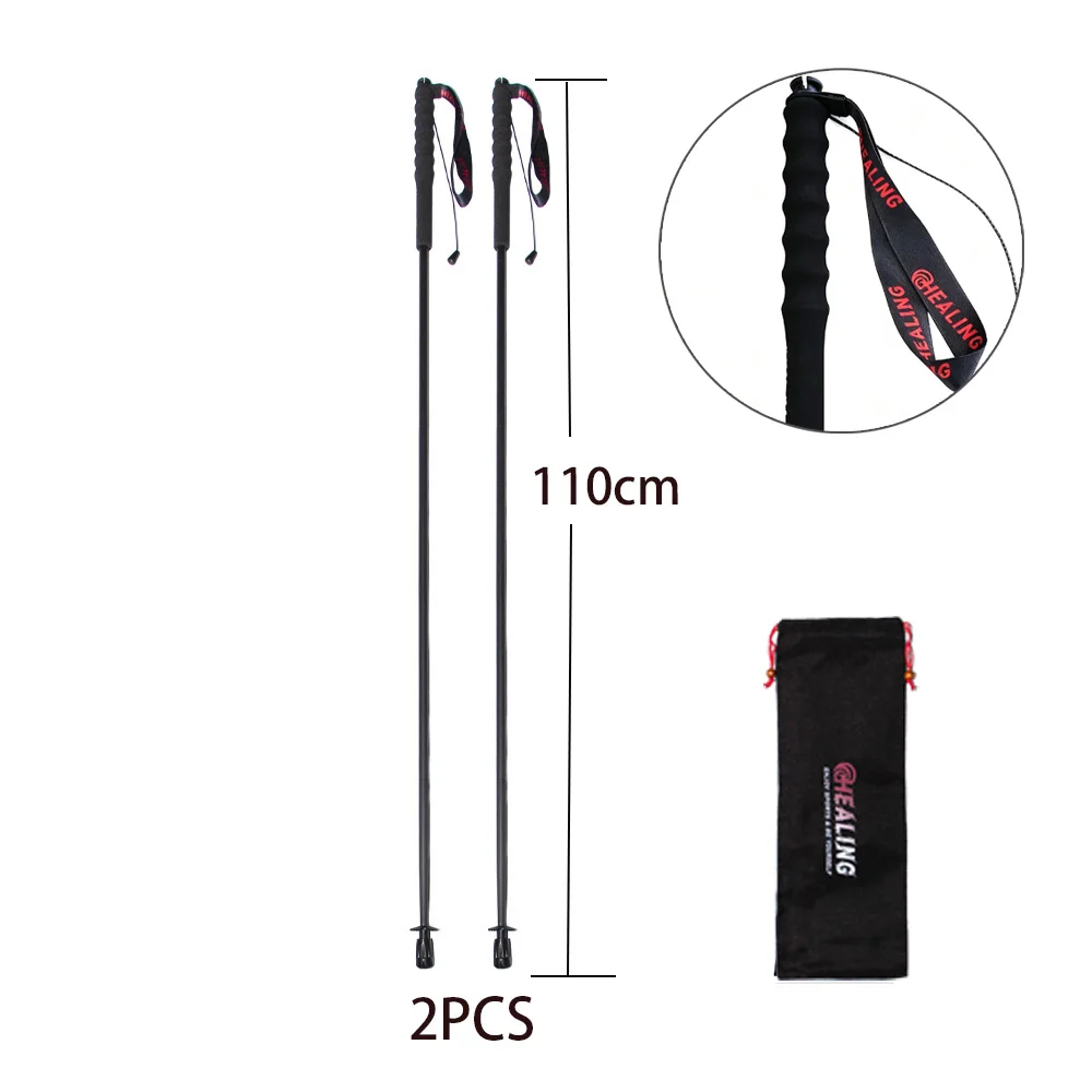 Full Carbon Trekking Pole 110g Ultralight Folding 5 Section 14 Full Carbon Trekking Pole 110g Ultralight Folding 5 Section - view 14
