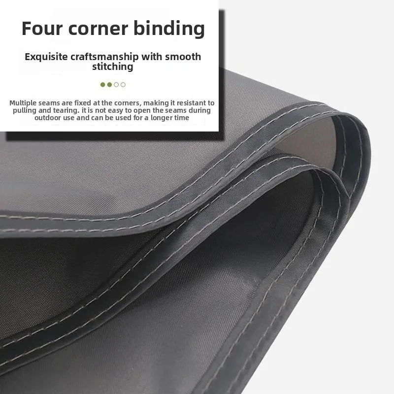 Tent Footprint Ground Sheet 210D Oxford with Metal Grommets 4 Tent Footprint Ground Sheet 210D Oxford with Metal Grommets - view 4