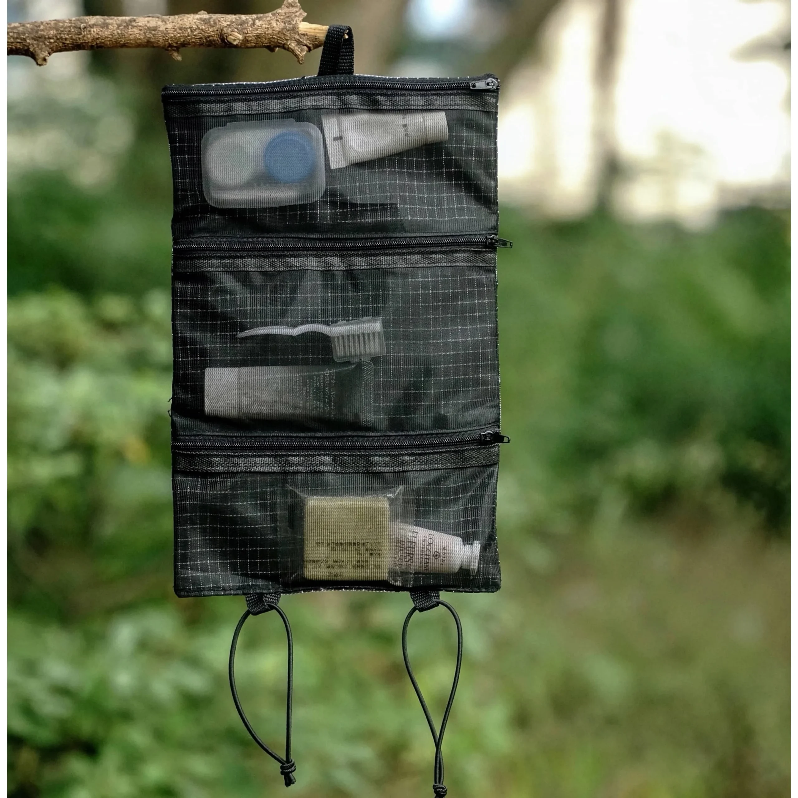 Ultralight Toiletry Organizer 35g UHMWPE Gridstop HODRGEAR 3 Ultralight Toiletry Organizer 35g UHMWPE Gridstop HODRGEAR - view 3
