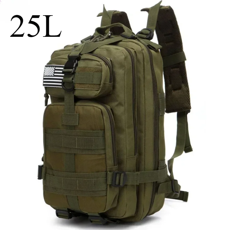 600D Tactical Backpack 25L or 50L MOLLE Bag for Hiking 10 600D Tactical Backpack 25L or 50L MOLLE Bag for Hiking - view 10