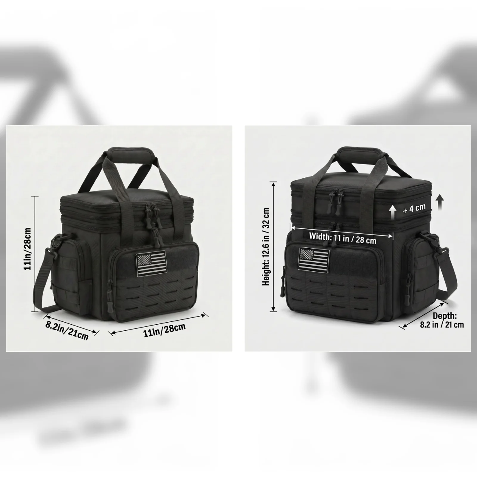 Expandable Picnic Cooler Bag 18L Leakproof Tactical Thermal Bag 4 Expandable Picnic Cooler Bag 18L Leakproof Tactical Thermal Bag - view 4