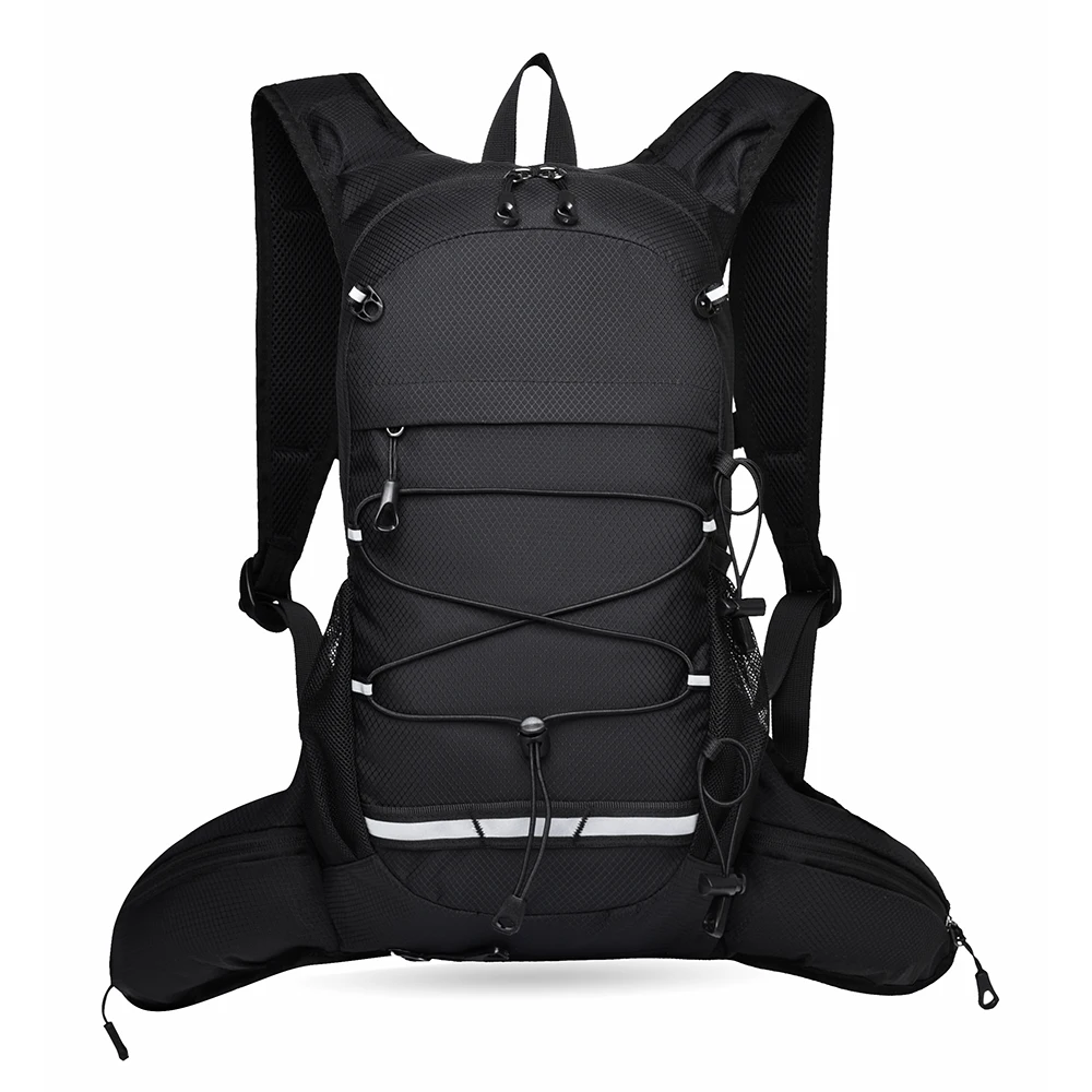 Waterproof Cycling Backpack in Lightweight Nylon, Small Size 7 Waterproof Cycling Backpack in Lightweight Nylon, Small Size - view 7