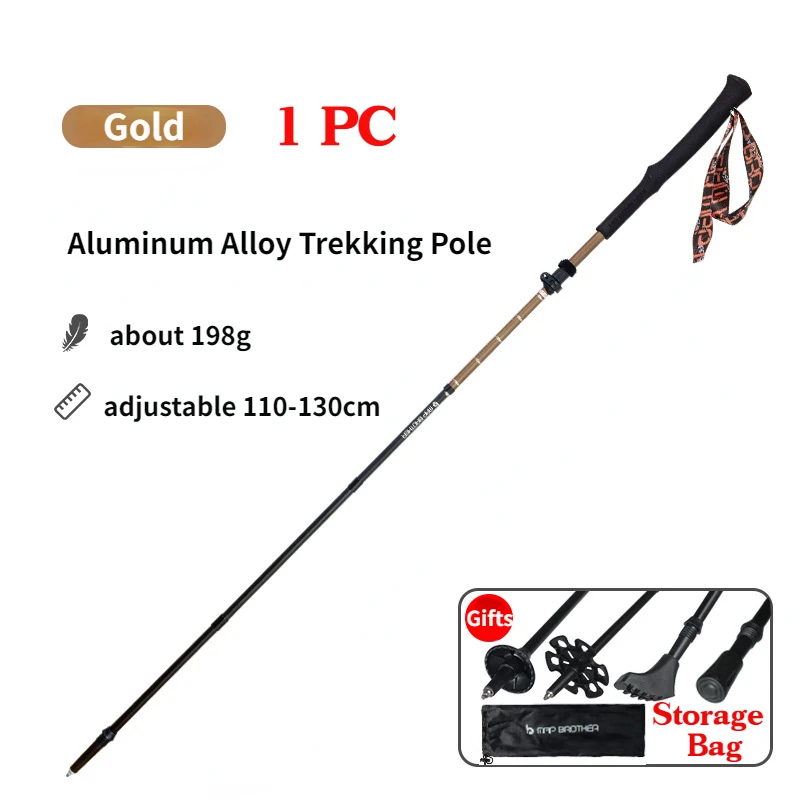 Folding Aluminum Trekking Poles 7075 Quick Lock MAP BROTHER 8 Folding Aluminum Trekking Poles 7075 Quick Lock MAP BROTHER - view 8