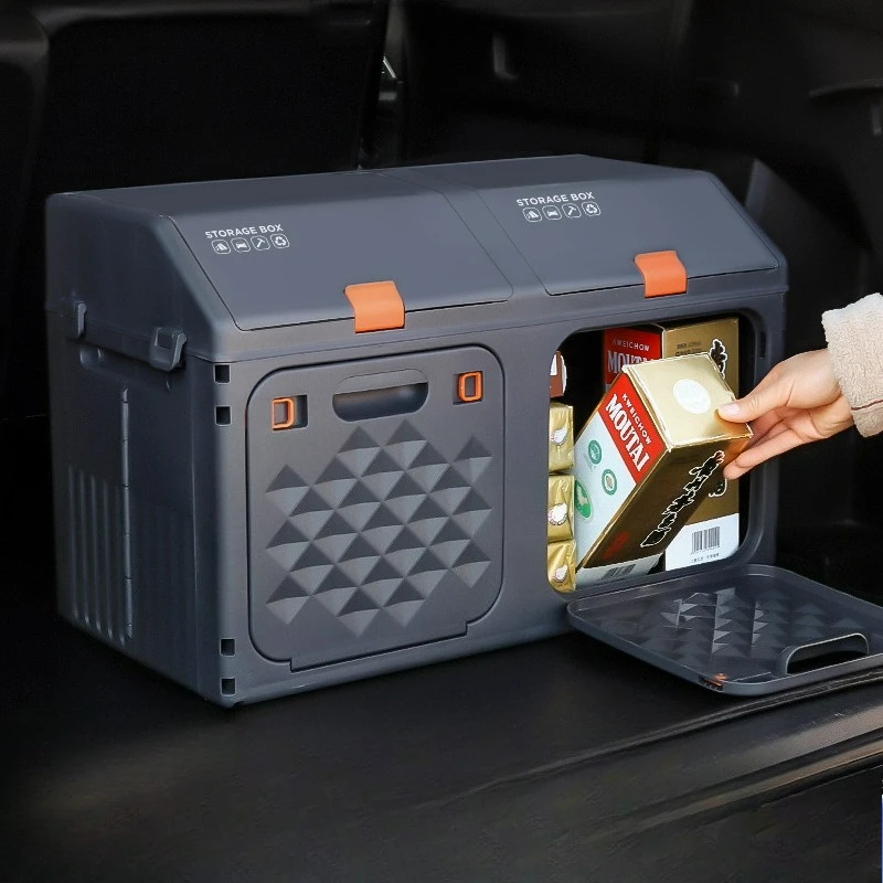 Foldable Camping Storage Box with Bevel Design, 33L or 66L 3 Foldable Camping Storage Box with Bevel Design, 33L or 66L - view 3
