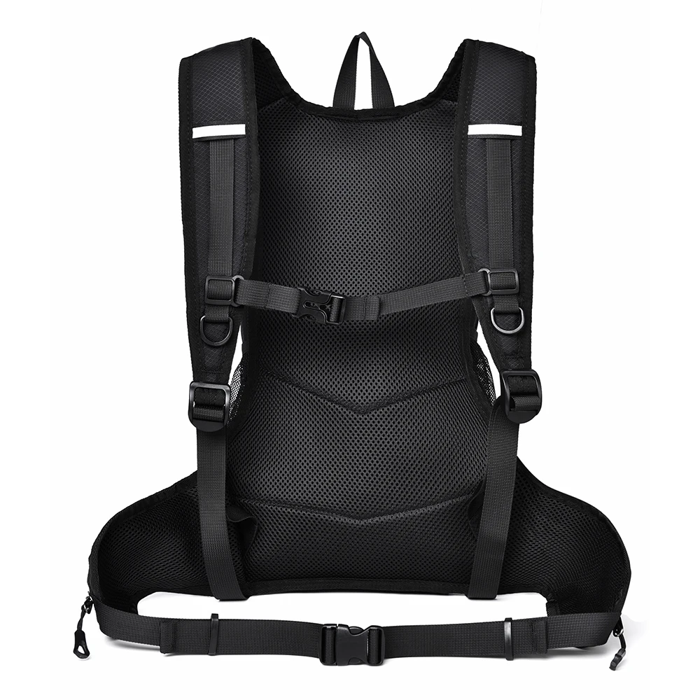 Waterproof Cycling Backpack in Lightweight Nylon, Small Size 5 Waterproof Cycling Backpack in Lightweight Nylon, Small Size - view 5