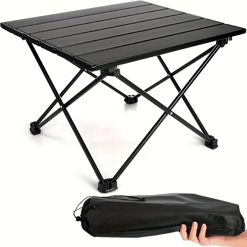 Thickened Roll Up Table Heavy Duty Double X-Frame With Carry Bag 5 Thickened Roll Up Table Heavy Duty Double X-Frame With Carry Bag - view 5