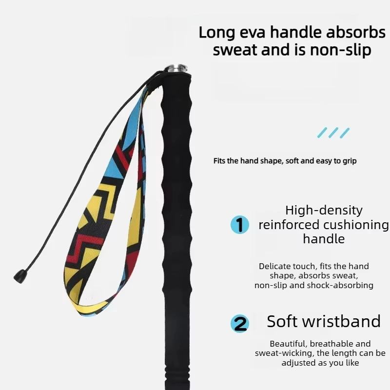 Aluminum Trail Running Poles 7075 Folding Ultralight 2 Pack 5 Aluminum Trail Running Poles 7075 Folding Ultralight 2 Pack - view 5