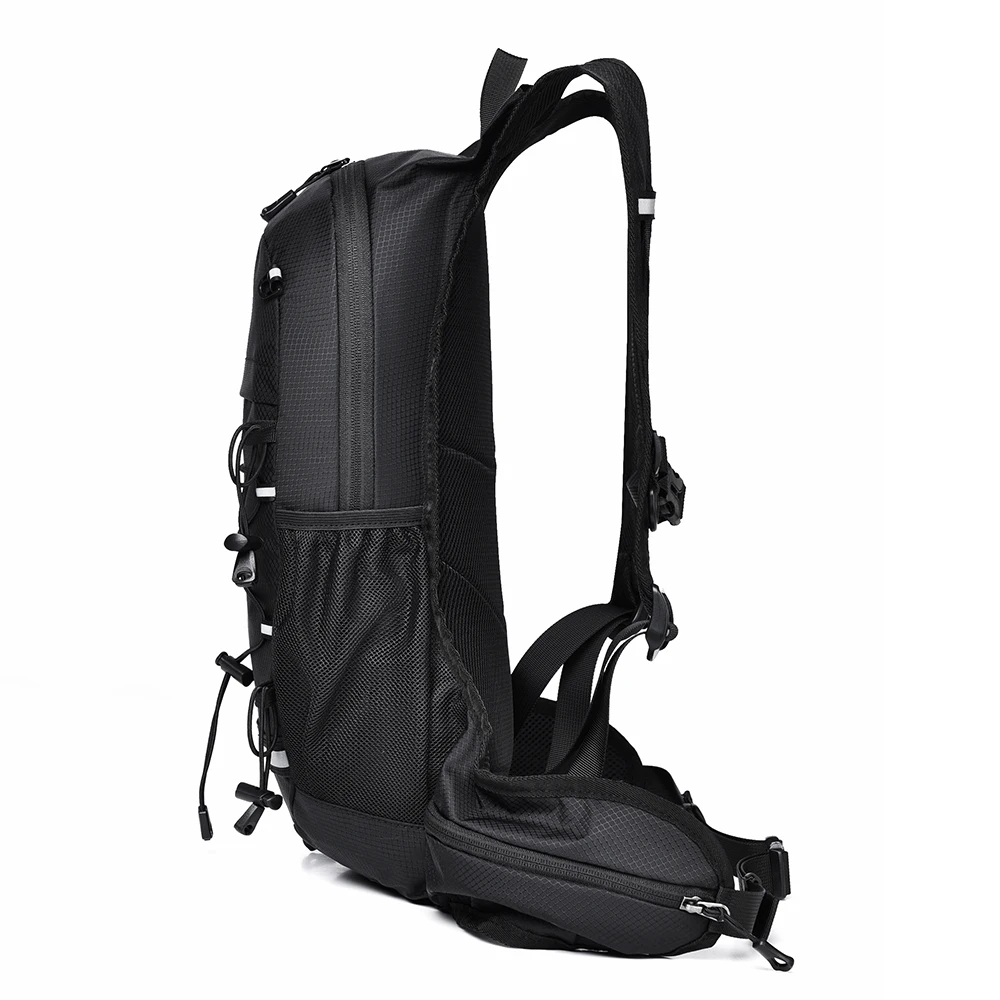 Waterproof Cycling Backpack in Lightweight Nylon, Small Size 4 Waterproof Cycling Backpack in Lightweight Nylon, Small Size - view 4